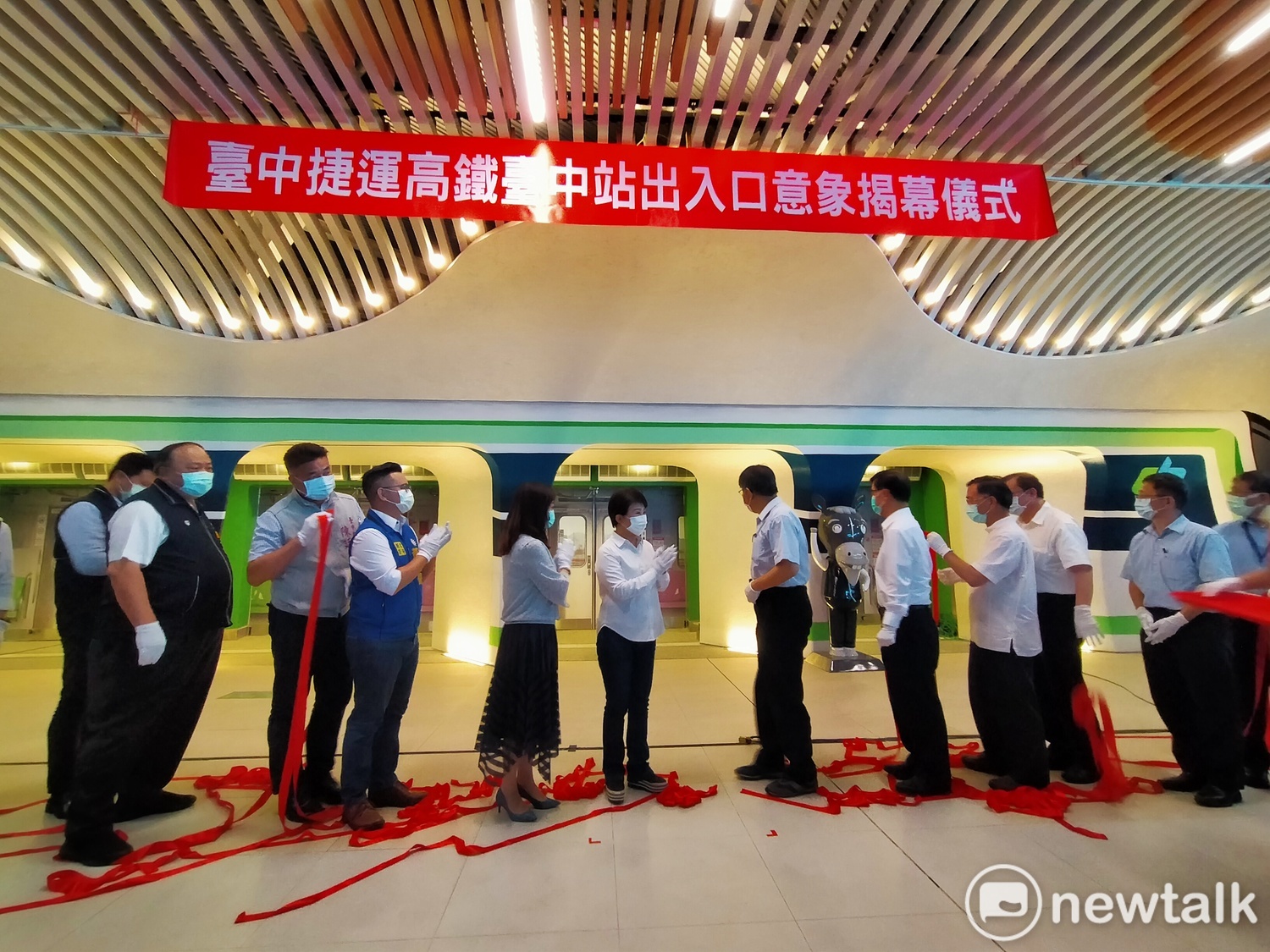 中捷綠線即將完工 北捷團隊依依不捨 盧秀燕：整個團隊挖角過來