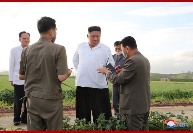 北韓受颱風洪災重創 金正恩大讚軍隊火速重建