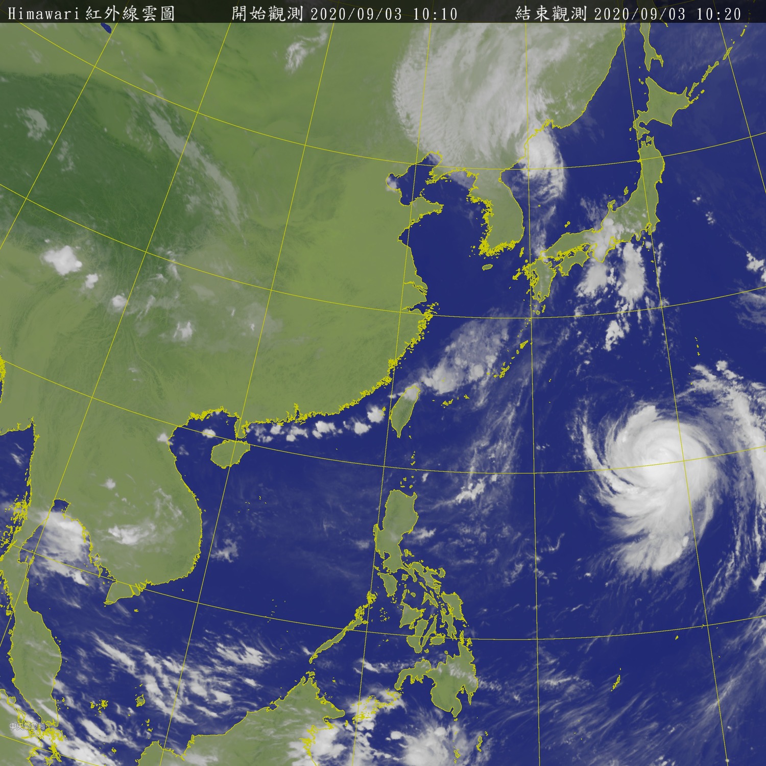 海神挑戰強颱持續長胖中！雷雨彈炸全台  3縣市大雨特報