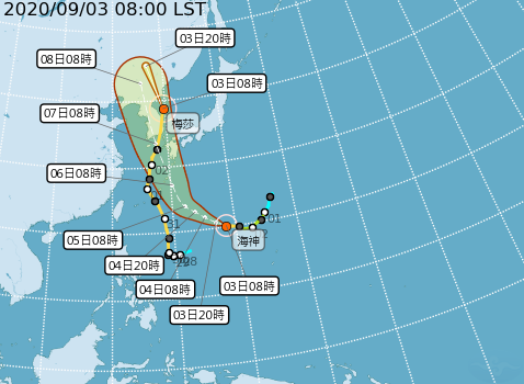 海神挑戰強颱持續長胖中！雷雨彈炸全台  3縣市大雨特報