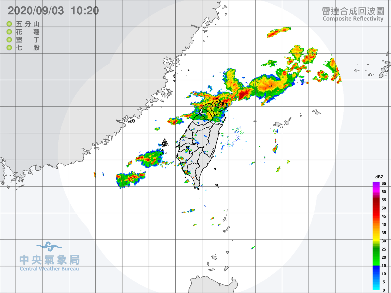 海神挑戰強颱持續長胖中！雷雨彈炸全台  3縣市大雨特報