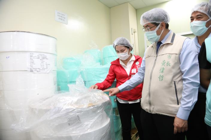 康那香目前每日產量約80萬片。 圖:台南市政府/提供 康那香目前每日產量約80萬片。 圖:台南市政府/提供