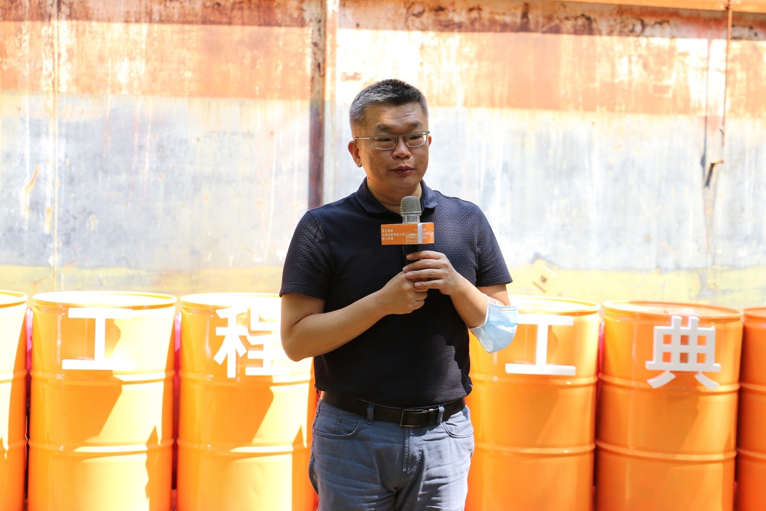 蔡其昌說,未來會持續要求中央與地方來關心大楊油庫,整體的歷史活化需要眾人一起來努力。 蔡其昌辦公室/提供 蔡其昌說,未來會持續要求中央與地方來關心大楊油庫,整體的歷史活化需要眾人一起來努力。 蔡其昌辦公室/提供