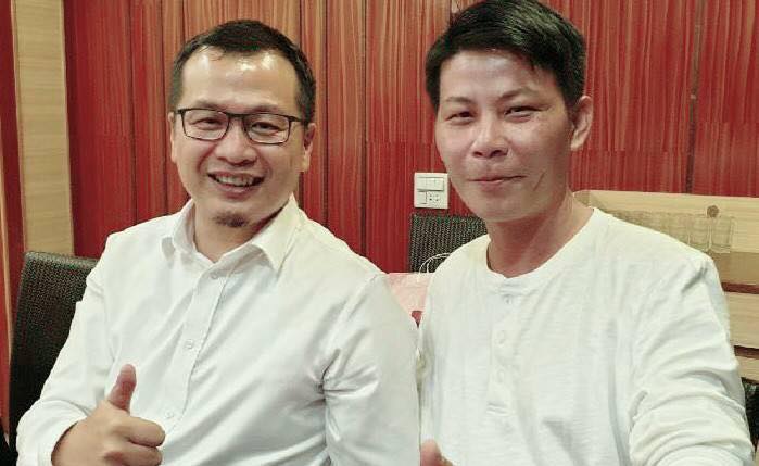羅智強與林佳新日前合影 圖:翻攝自羅智強臉書 羅智強與林佳新日前合影 圖:翻攝自羅智強臉書