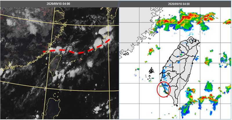象專家吳德榮在氣象專欄《三立準氣象· 老大洩天機》分析雷雨影響範圍。 圖:翻攝《三立準氣象· 老大洩天機》臉書粉絲專頁 象專家吳德榮在氣象專欄《三立準氣象· 老大洩天機》分析雷雨影響範圍。 圖:翻攝《三立準氣象· 老大洩天機》臉書粉絲專頁