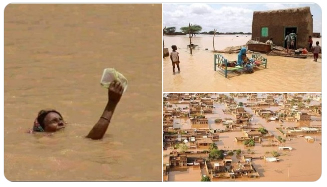 百年一遇！尼羅河水位暴漲17.5米 蘇丹幾全國滅頂