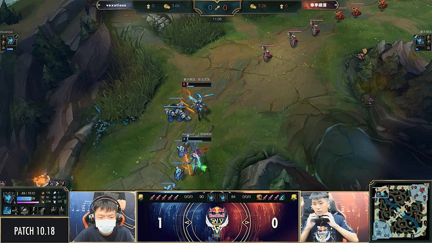 克黎思妲鏡像對決 圖:FunPlus Esport/提供 克黎思妲鏡像對決 圖:FunPlus Esport/提供