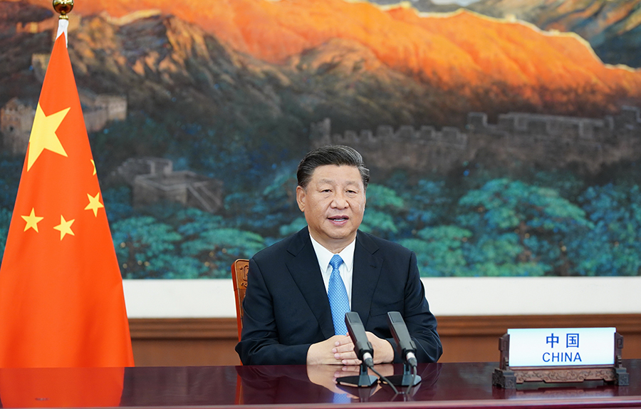 中国国家主席习近平。   图：翻摄新华网（资料照）(photo:NewTalk)