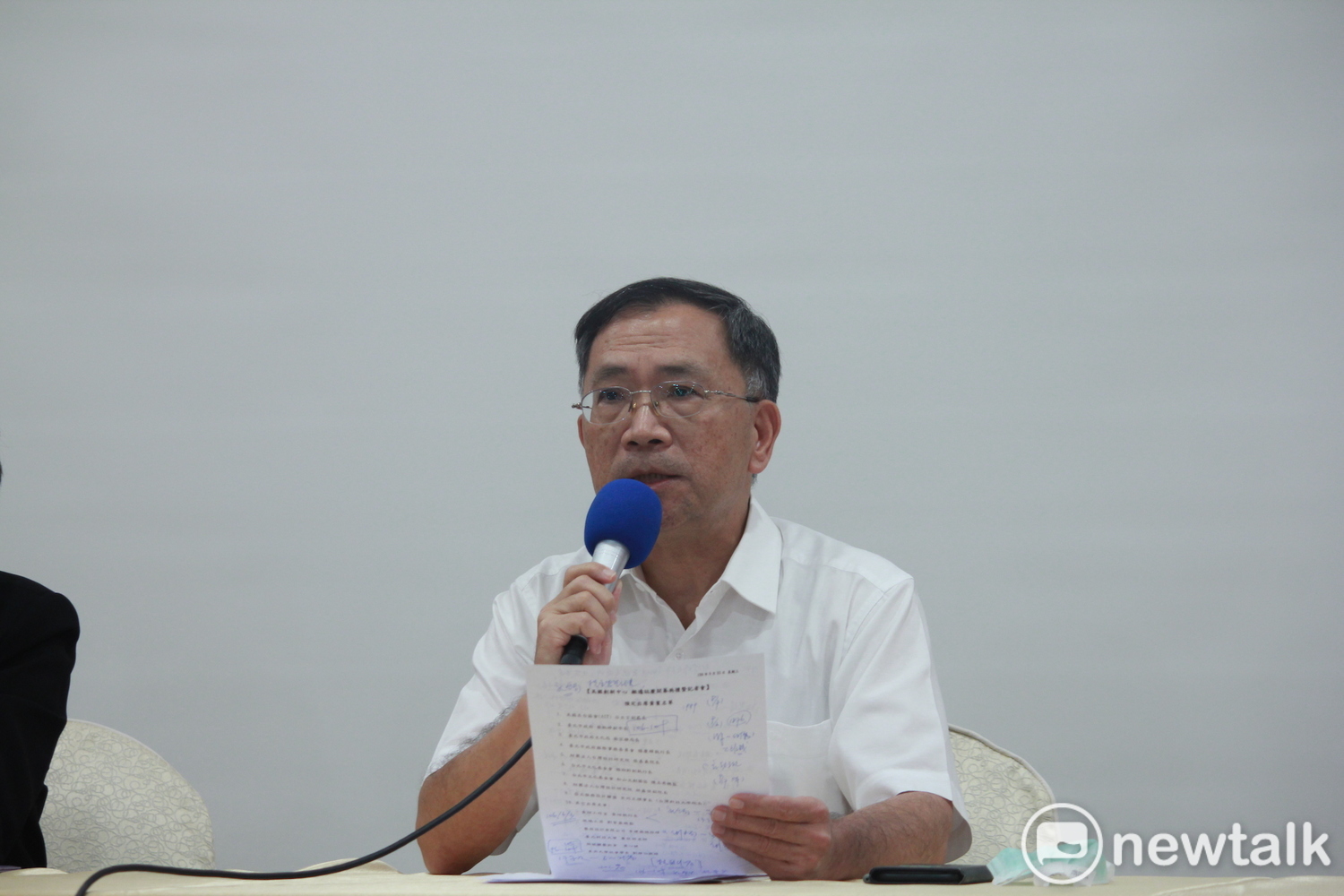 台北市副市長蔡炳坤。 圖:周煊惠 /攝 台北市副市長蔡炳坤。 圖:周煊惠 /攝