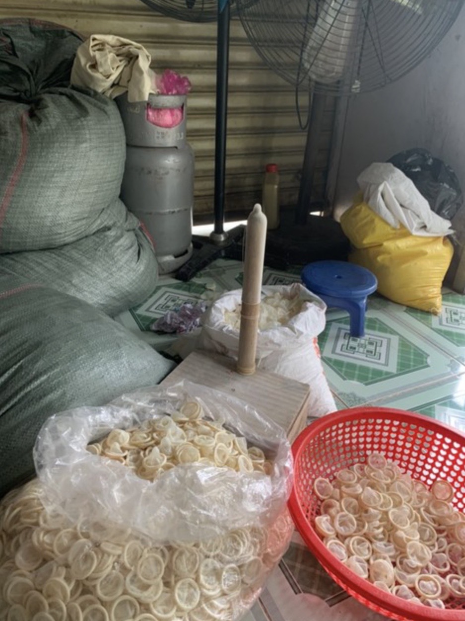 驚！越南查獲32萬個「二手保險套」 業者嚇歪：可見妓院何其多