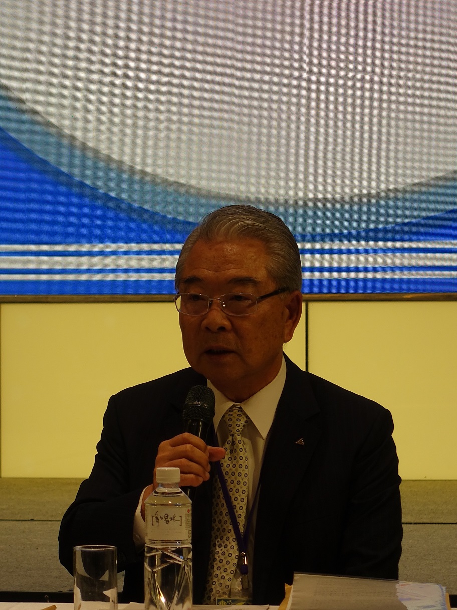 許勝雄代理董事長舉行座談。 圖:海基會 / 提供 許勝雄代理董事長舉行座談。 圖:海基會 / 提供