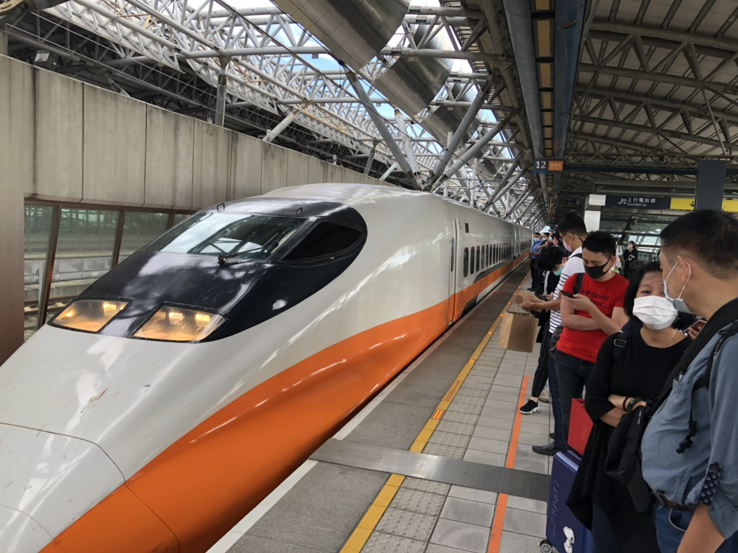 疏運北返旅客 今晚高鐵加開一班左營出發全自由座列車