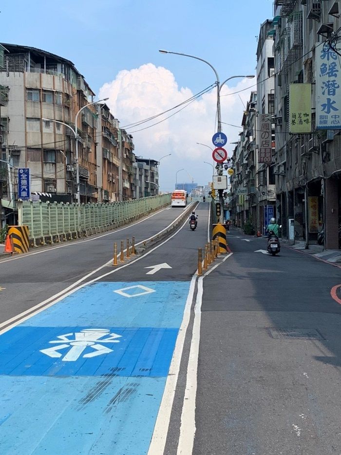 新北端禁行自行車牌面。 圖:新北市政府交通局/提供 新北端禁行自行車牌面。 圖:新北市政府交通局/提供