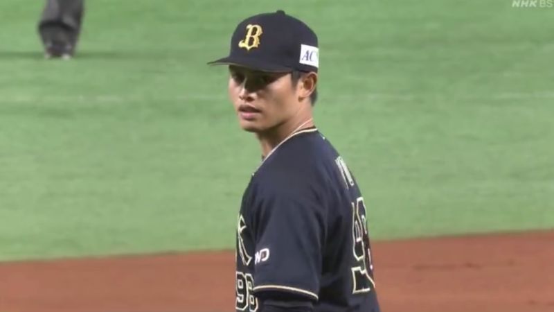 日職／張奕對羅梅洛投出頭部觸身球　投不滿一局就退場
