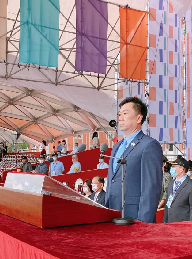 國慶籌備委員會陳宗彥今(10日),回應前總統馬英九對於「中華民國淪為配角」的質疑。 圖 : 翻攝自陳宗彥臉書 國慶籌備委員會陳宗彥今(10日),回應前總統馬英九對於「中華民國淪為配角」的質疑。 圖 : 翻攝自陳宗彥臉書