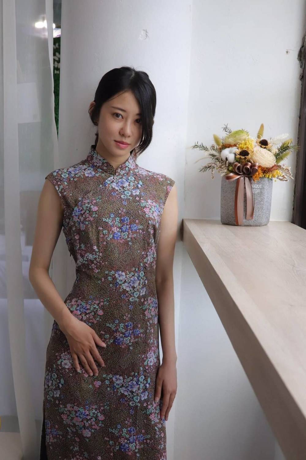林京玲有氣質里長美譽。 圖:林京玲/提供 林京玲有氣質里長美譽。 圖:林京玲/提供