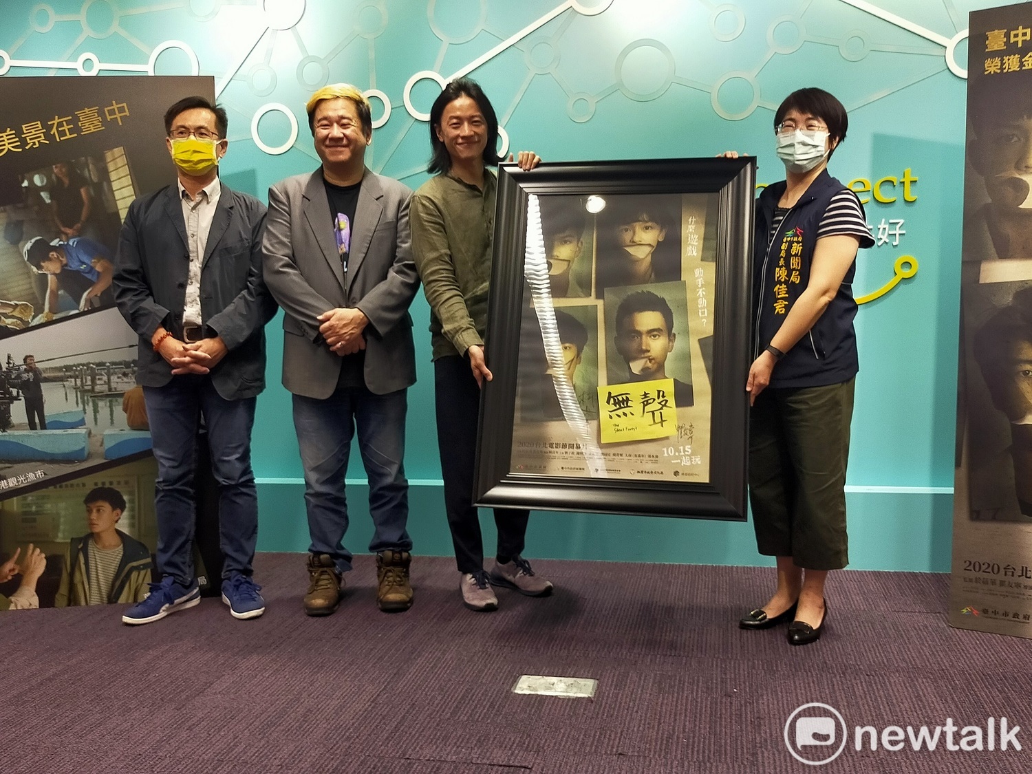 在台中市梧棲漁港、福科國中等地拍攝的電影《無聲》,入圍今年金馬8項大獎。 圖:唐復年/攝 在台中市梧棲漁港、福科國中等地拍攝的電影《無聲》,入圍今年金馬8項大獎。 圖:唐復年/攝