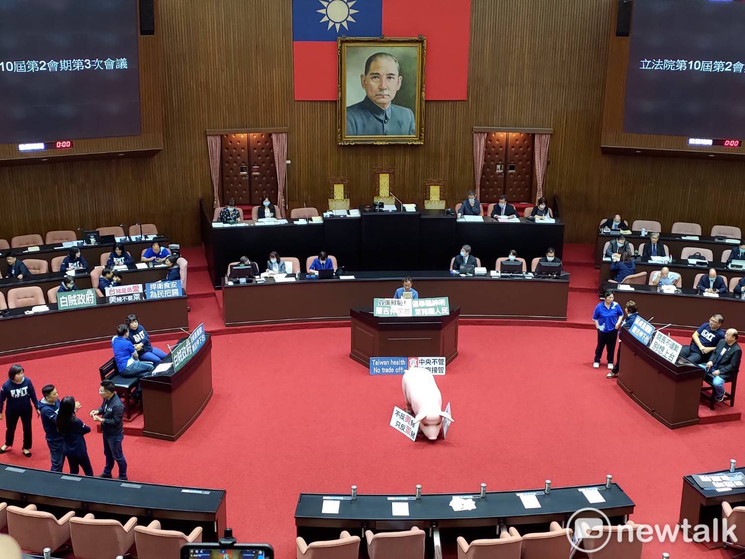 堅擋蘇貞昌施政報告  國民黨團：有民意當靠山