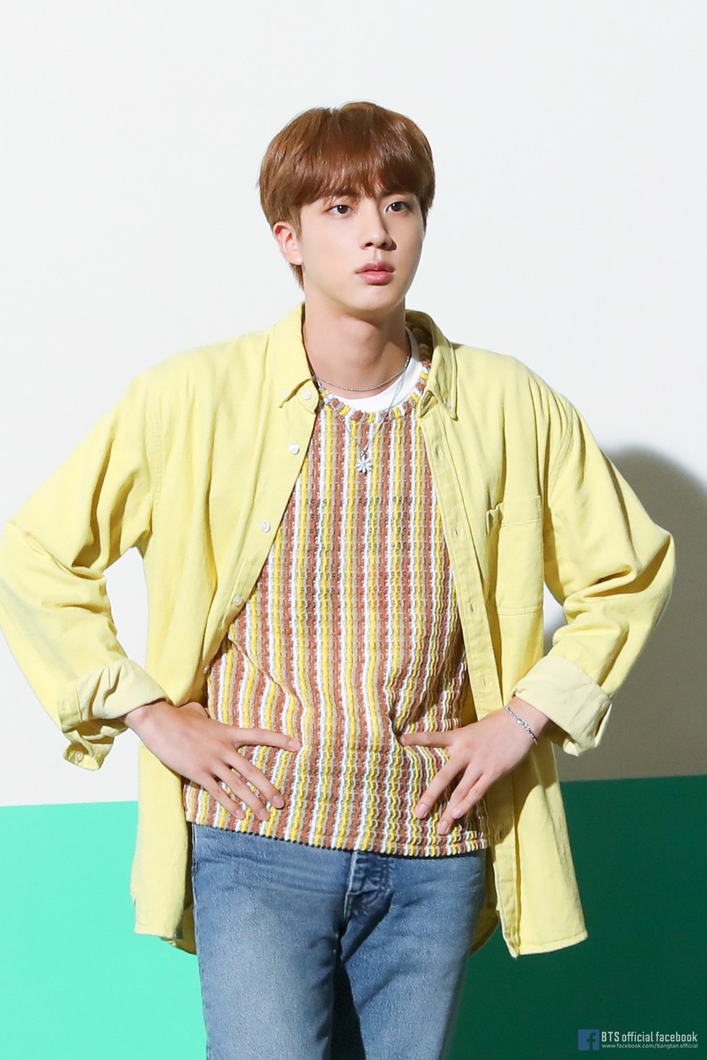 BTS團中大哥Jin將滿30歲,已達韓國兵役年紀上限。 圖:翻攝自BTS臉書 BTS團中大哥Jin將滿30歲,已達韓國兵役年紀上限。 圖:翻攝自BTS臉書