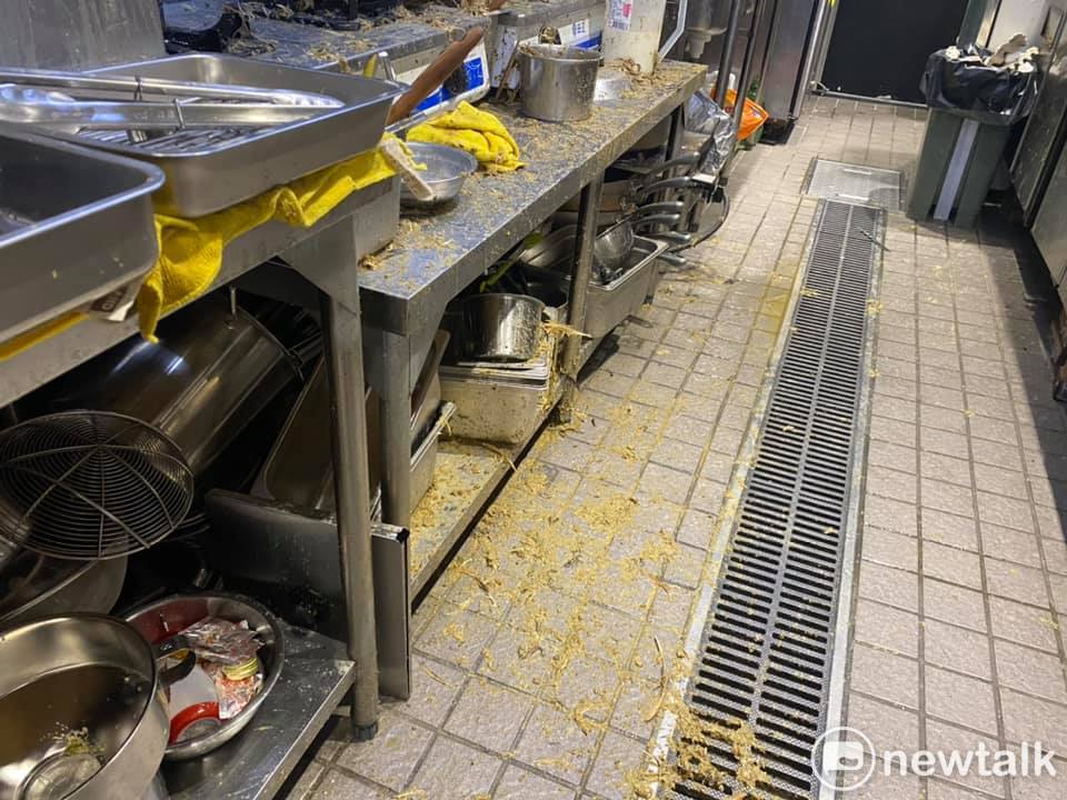 供流亡港人在台工作餐廳被潑糞 「保護傘 Aegis」損失慘重