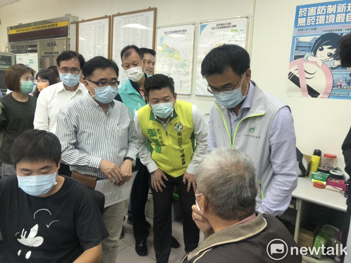 赴新竹視察停灌  陳吉仲：蔬果雜糧也規劃補助