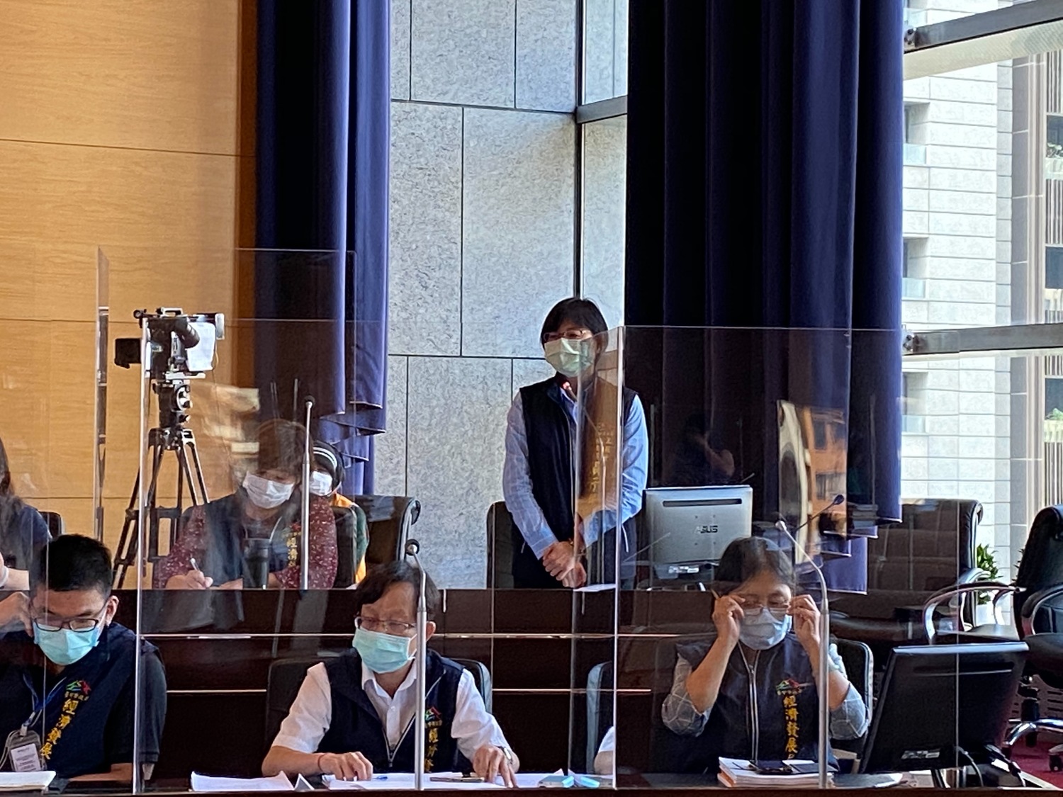 台中市工會總幹事黃于珊過去是盧秀燕的助理。 施志昌/提供 台中市工會總幹事黃于珊過去是盧秀燕的助理。 施志昌/提供