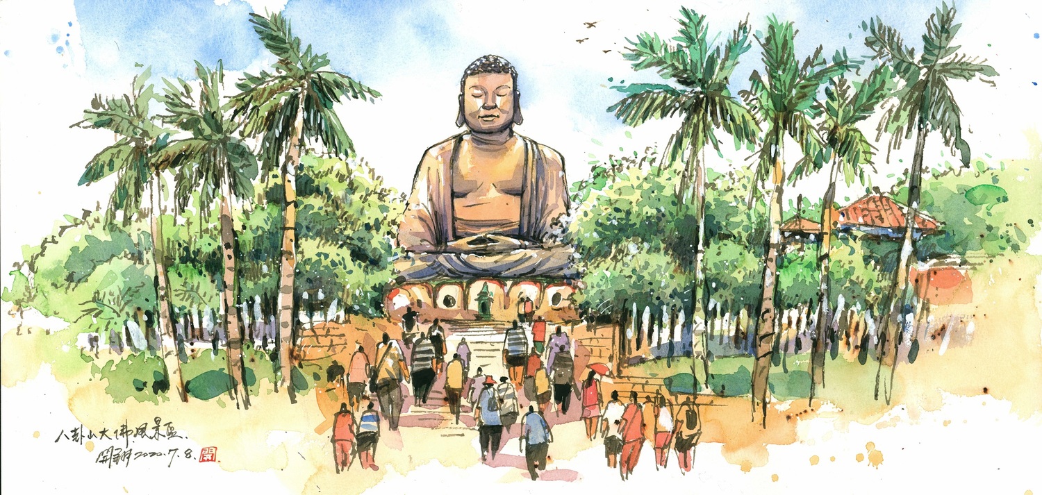 八卦山大佛風景區。 參山處/提供 八卦山大佛風景區。 參山處/提供