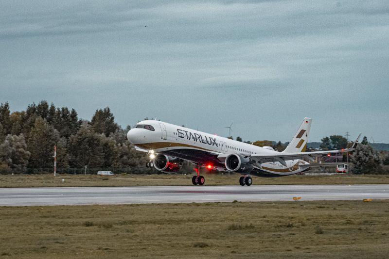 星宇航空喜迎新機  第4架A321neo下午抵台