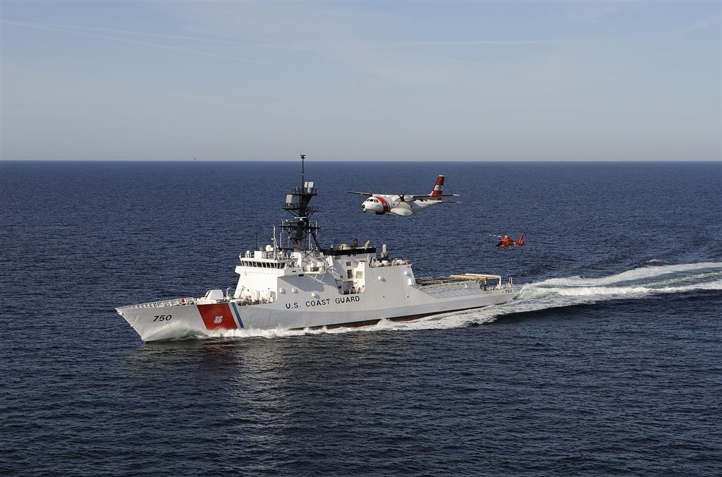 反制中國漁業騷擾  美國海防隊派艦巡防西太平洋