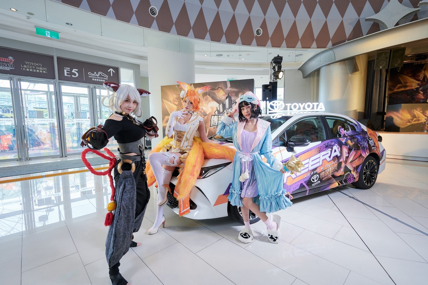《傳說對決》x TOYOTA最新「Tone車」於高雄場搶先亮相 圖:Garena/提供 《傳說對決》x TOYOTA最新「Tone車」於高雄場搶先亮相 圖:Garena/提供