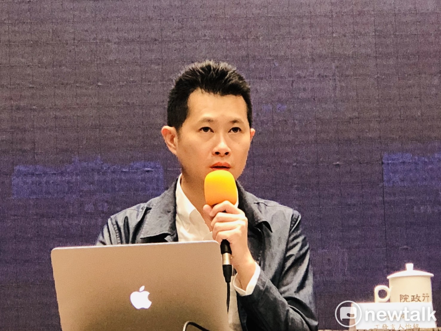 行政院發言人丁怡銘。 圖:謝莉慧/攝(資料照片) 行政院發言人丁怡銘。 圖:謝莉慧/攝(資料照片)