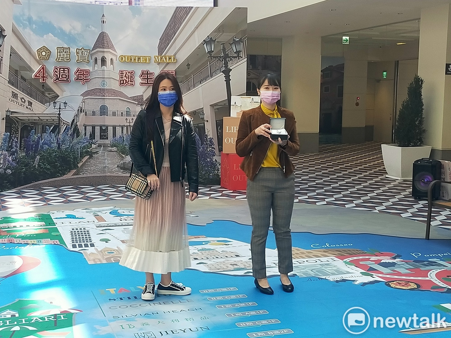 瘋週年慶也要防疫！麗寶Outlet發表會 炫酷彩色口罩才是主角
