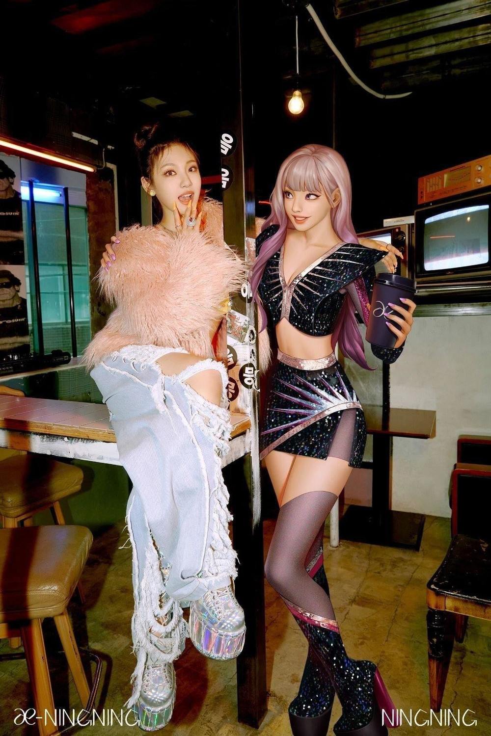 (影) SM新女團再爆爭議？虛擬角色竟和BLACKPINK成員長一樣