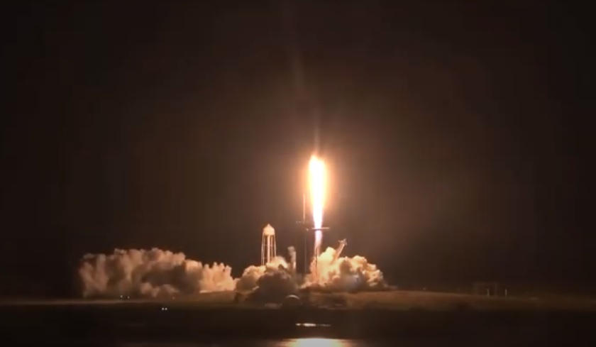 SpaceX正式載人飛行任務順利升空！四太空人明抵達國際站