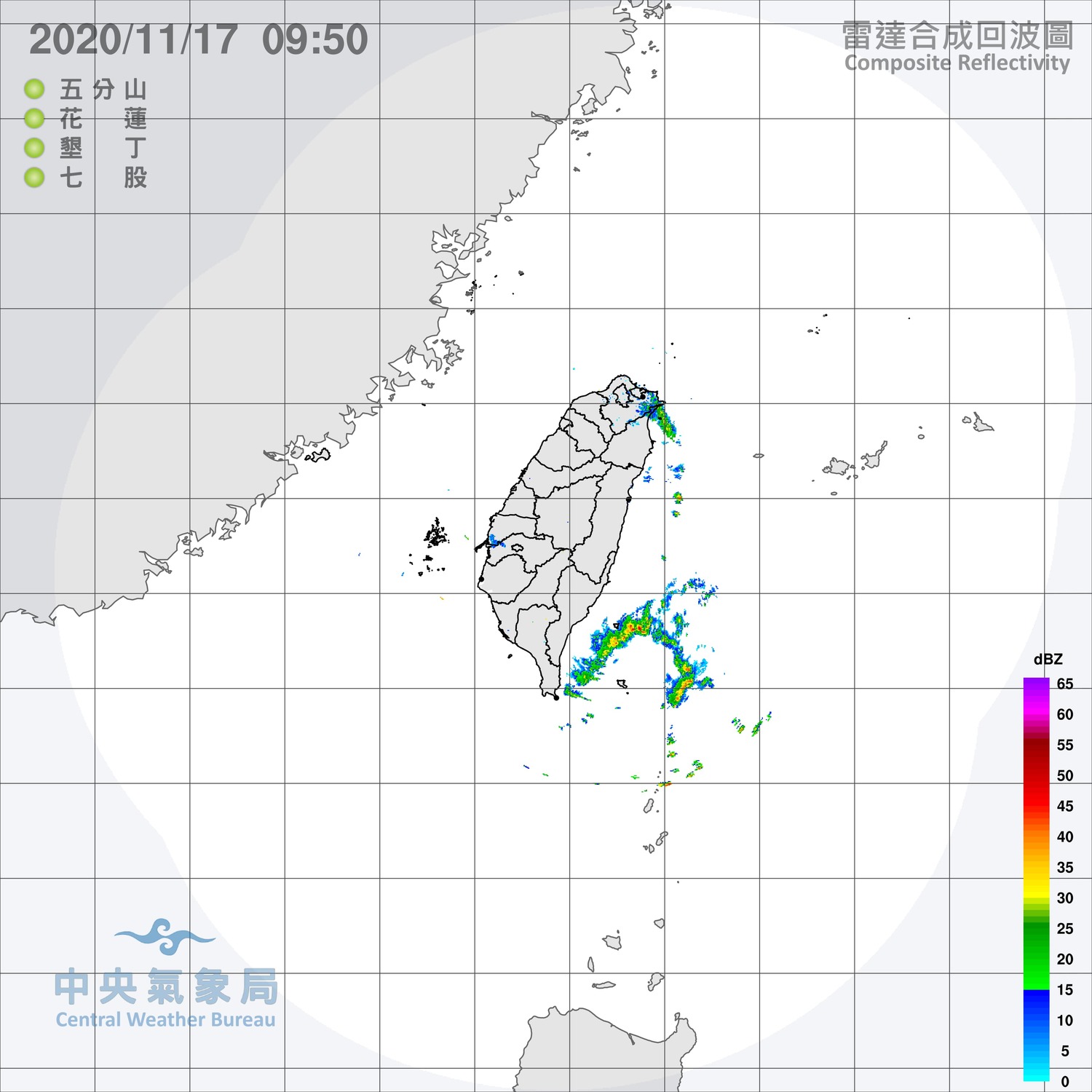 今日全台仍是多雲到晴的天氣。 圖:中央氣象局/提供 今日全台仍是多雲到晴的天氣。 圖:中央氣象局/提供