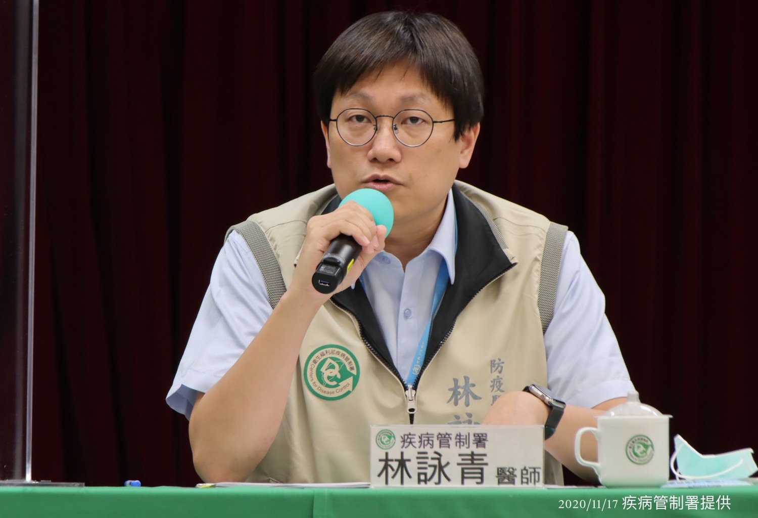 疾管署林詠青防疫醫師。 圖:疾病管制署/提供 疾管署林詠青防疫醫師。 圖:疾病管制署/提供