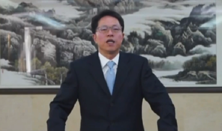 中國國務院港澳事務辦公室主任張曉明。 圖 : 翻攝Youtube 中國國務院港澳事務辦公室主任張曉明。 圖 : 翻攝Youtube