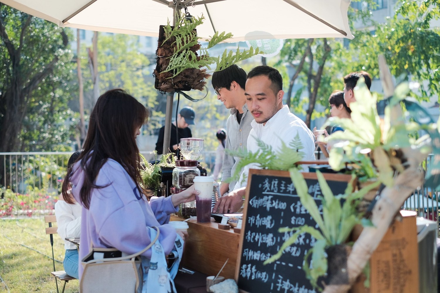 森山市集攤位照。 圖:台南市觀旅局/提供 森山市集攤位照。 圖:台南市觀旅局/提供