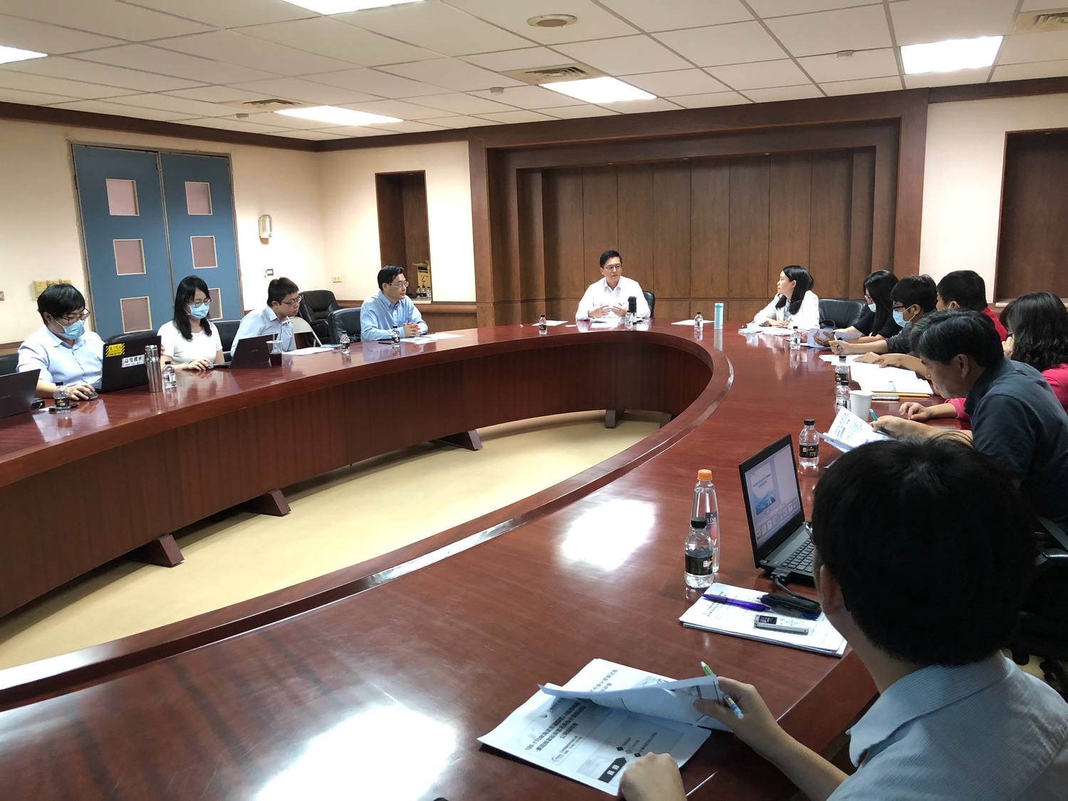 東琉線乘客名冊身分查驗試點公開說明會。 圖:航港局/提供 東琉線乘客名冊身分查驗試點公開說明會。 圖:航港局/提供