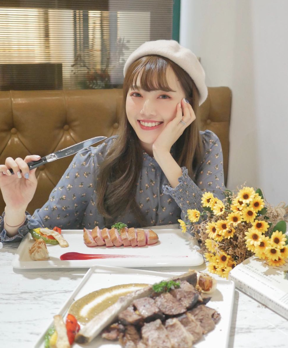 甜美系網美謙謙。 圖:翻攝Instagram/yu_chian1006 甜美系網美謙謙。 圖:翻攝Instagram/yu_chian1006
