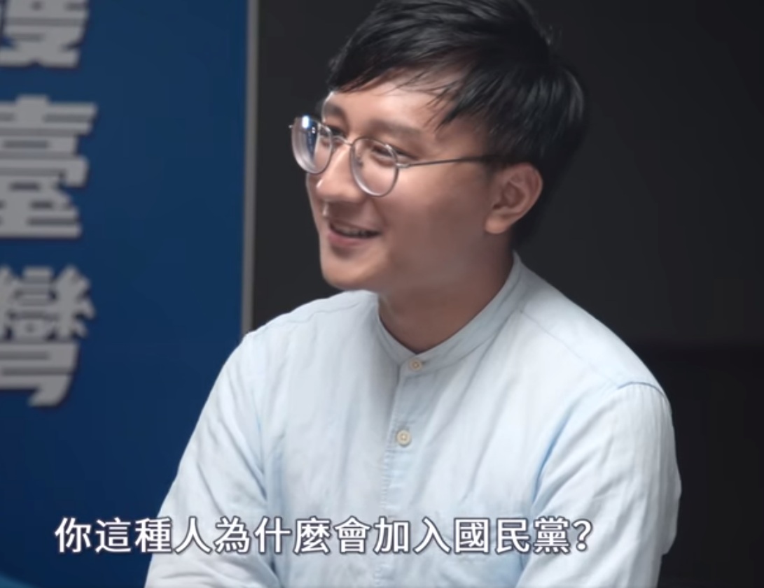 藍營新世代自拍影片呼籲青年入團一起改革 圖:擷取自臉書 藍營新世代自拍影片呼籲青年入團一起改革 圖:擷取自臉書