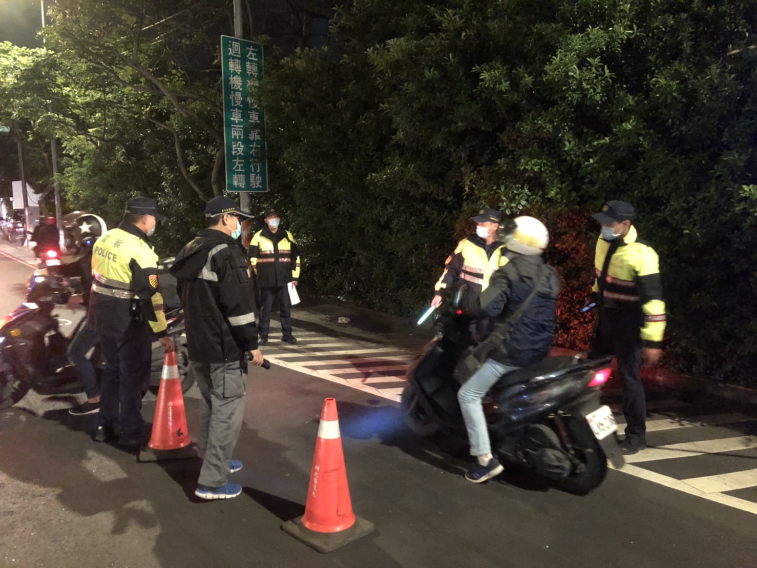 提高見警率 新北今起連續7天交通大執法