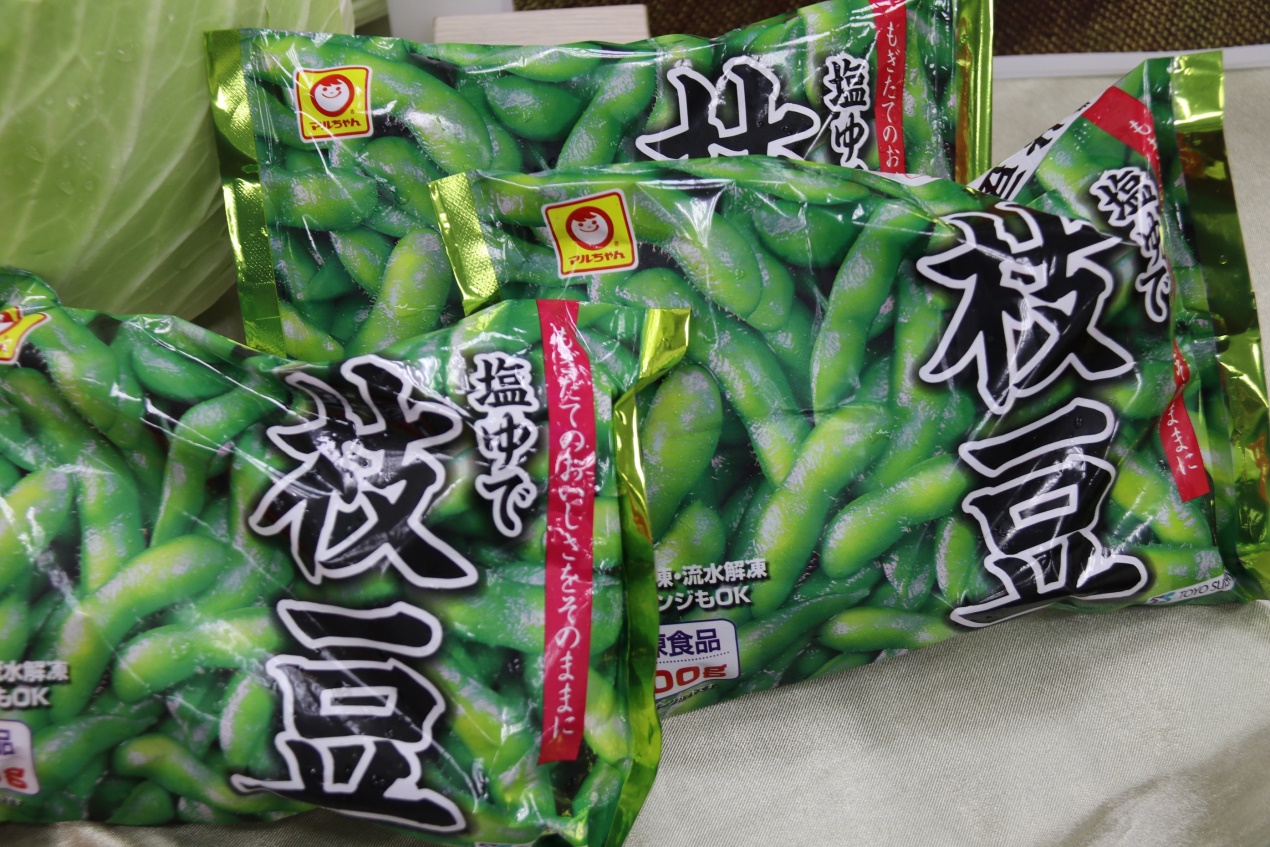 國產美味冷凍毛豆 圖:農委會農糧署/提供 國產美味冷凍毛豆 圖:農委會農糧署/提供