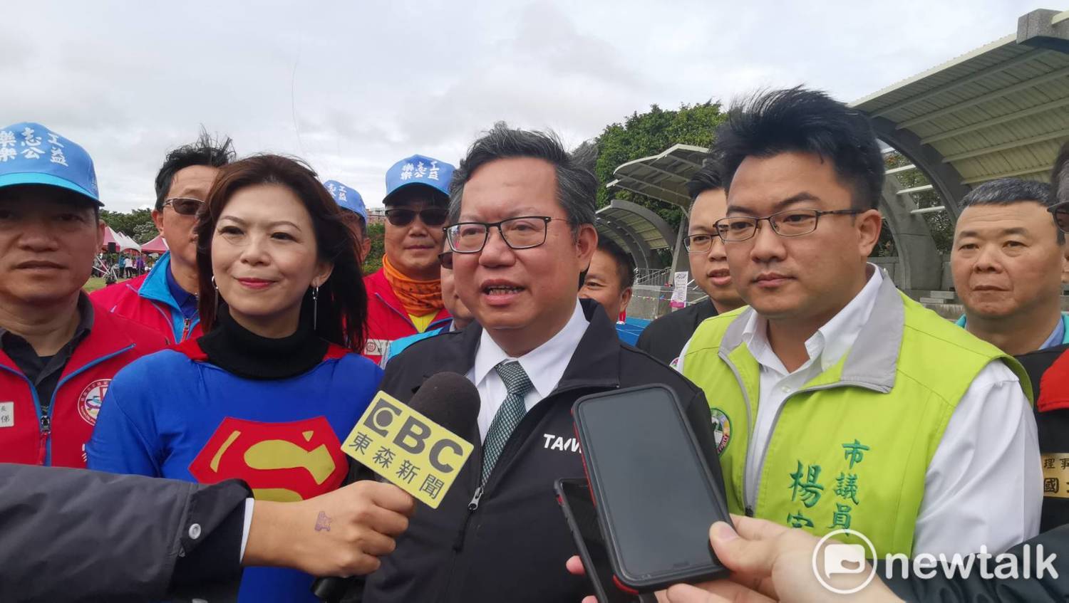 桃園市長鄭文燦從原本的的第六名竄升至第二名。 圖:林昀真/攝(資料照) 桃園市長鄭文燦從原本的的第六名竄升至第二名。 圖:林昀真/攝(資料照)