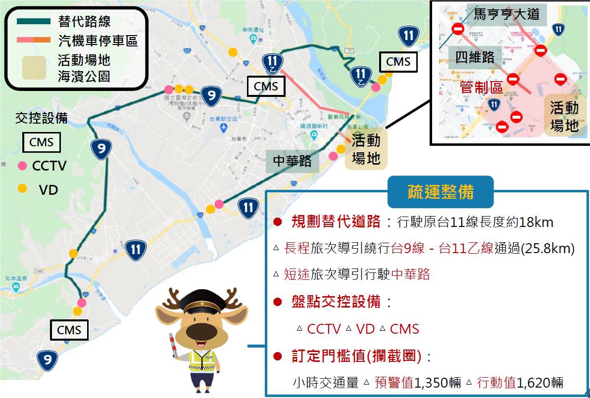 替代路線圖。 圖:交通部/提供 替代路線圖。 圖:交通部/提供