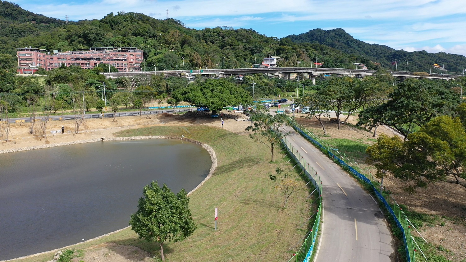 樹林河濱公園預定109年12月底完成環境綠美化改善 圖:新北市高灘處/提供 樹林河濱公園預定109年12月底完成環境綠美化改善 圖:新北市高灘處/提供