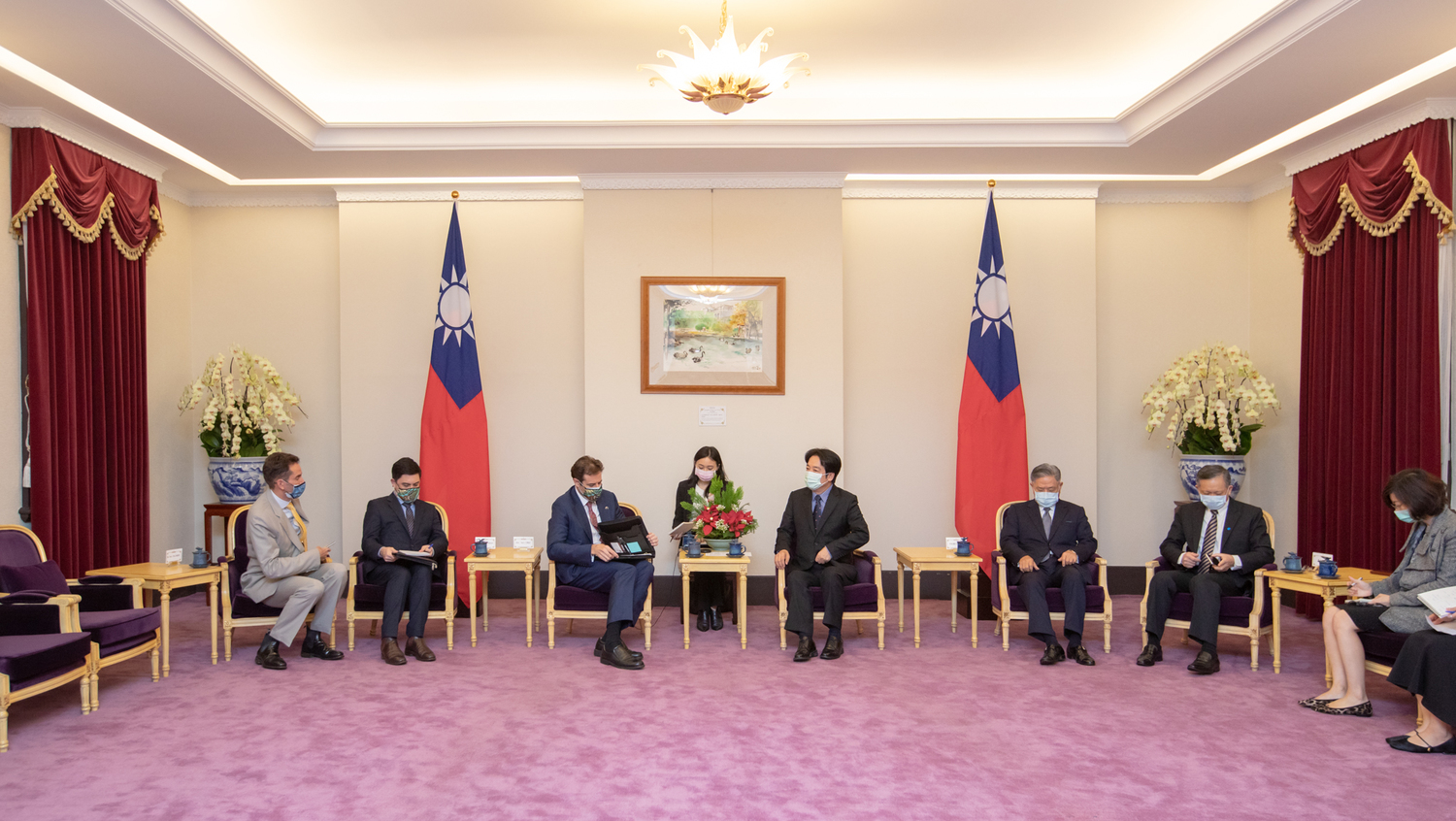 賴清德接見將離職澳洲台代表：憶起兩人一起在部落跳舞、吃美食
