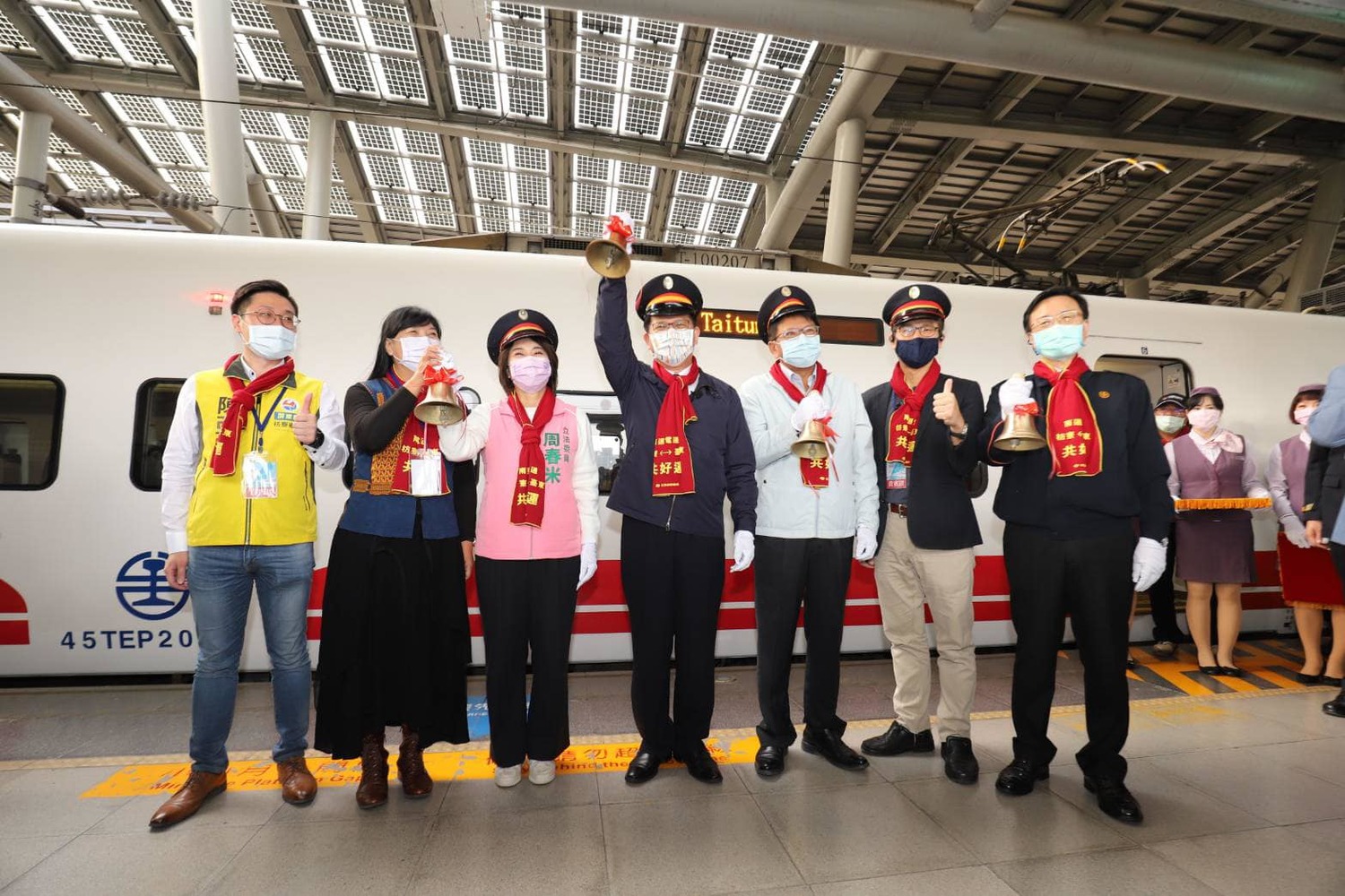 南迴鐵路電氣化首航！林佳龍：台灣一日生活圈將啟動