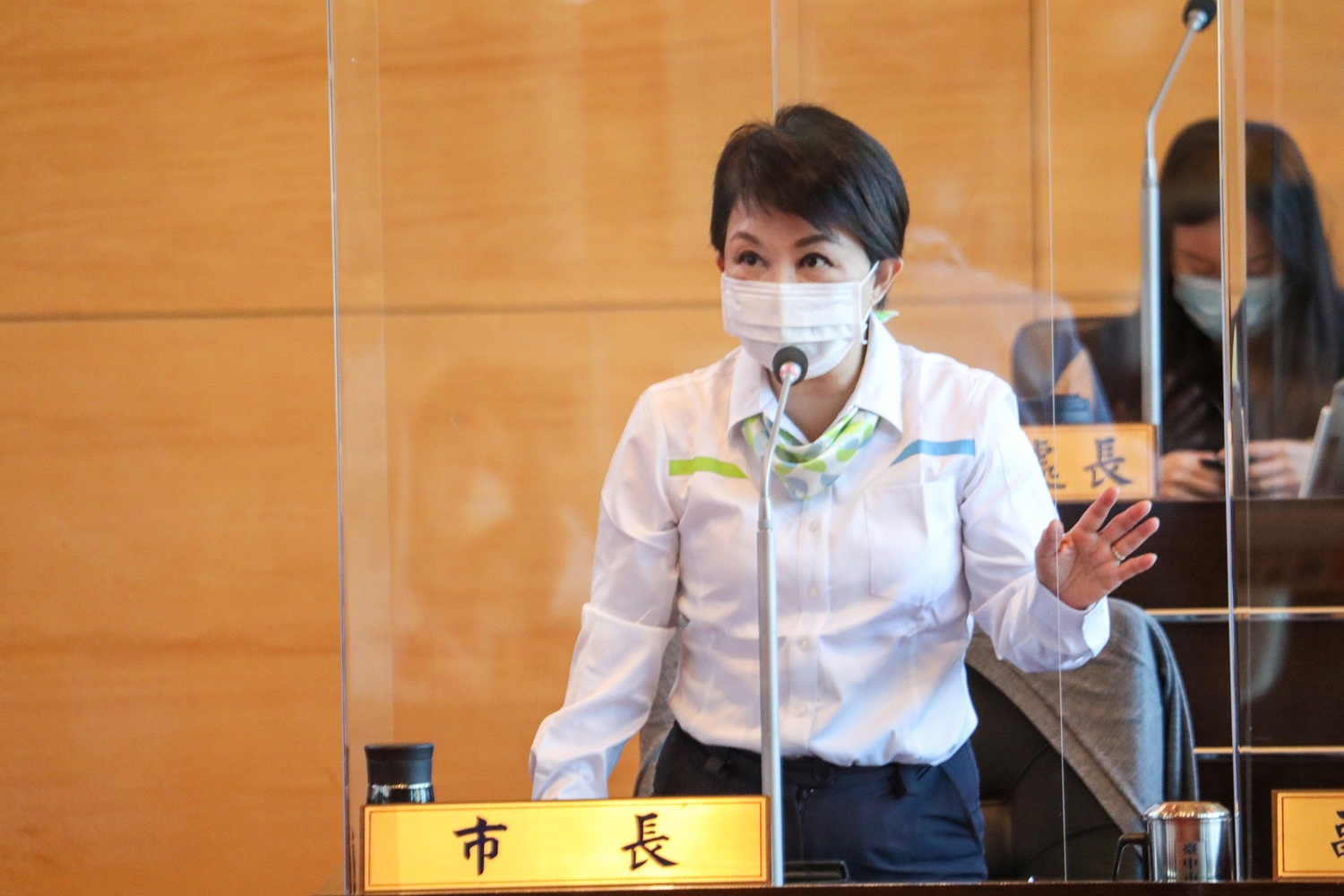 北捷局長列席中市議會道歉  盧秀燕：損失由北捷局代位求償
