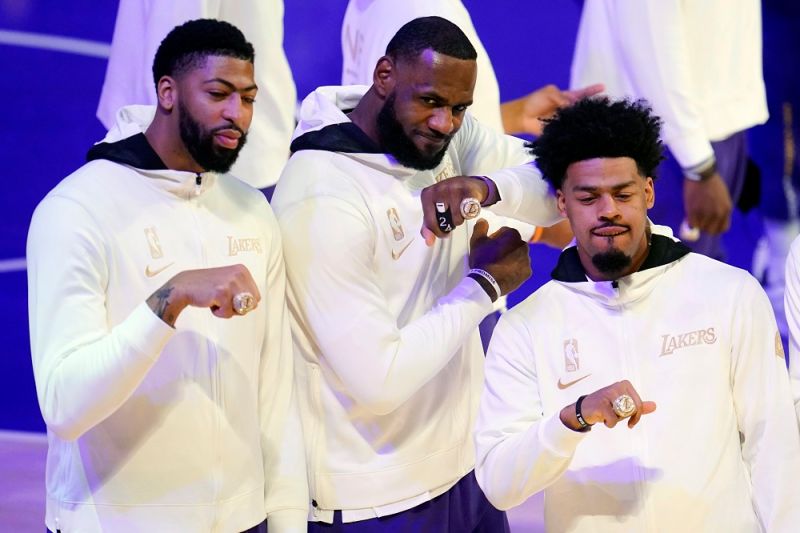 (影)湖人設計最貴冠軍戒　全為致敬Kobe